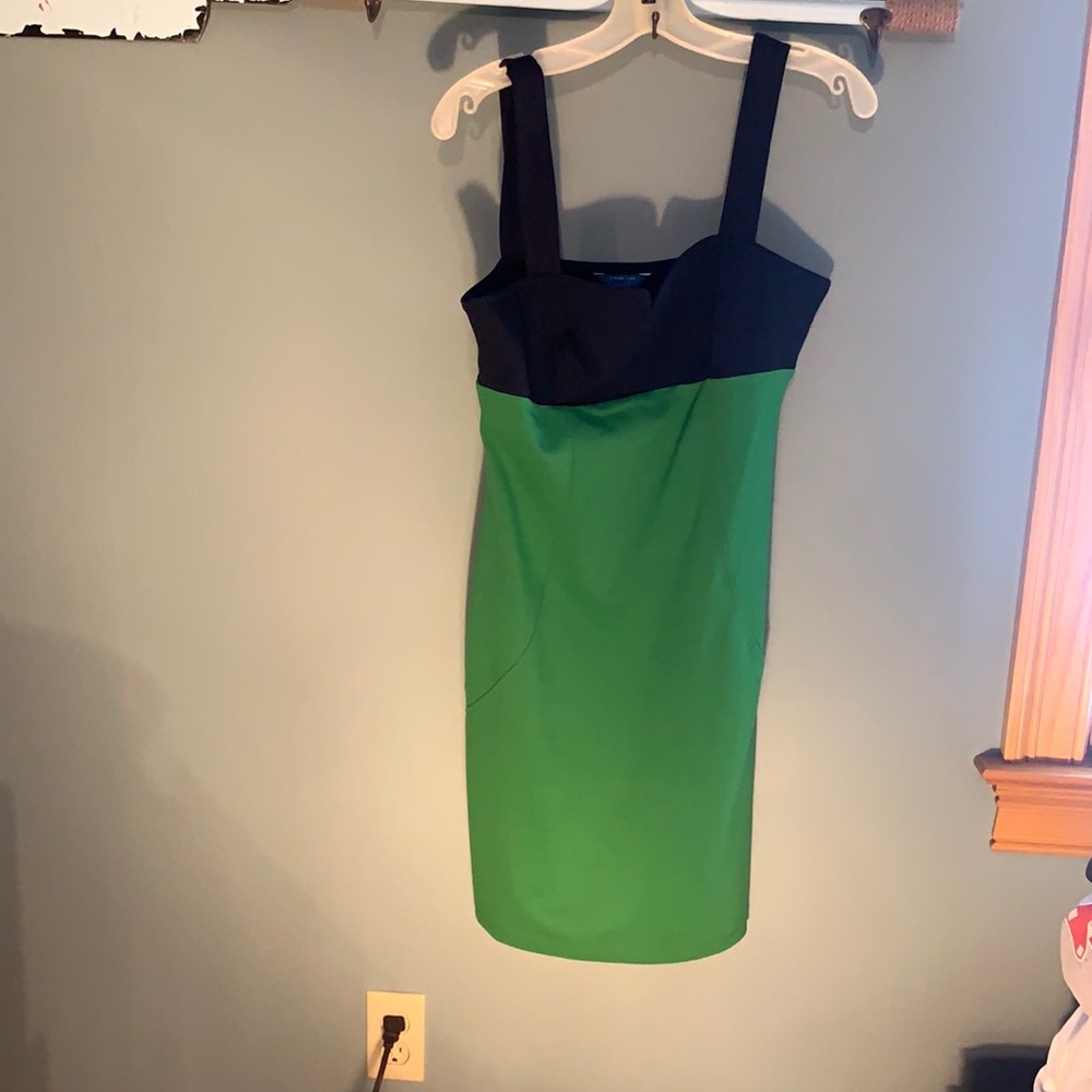 Derek Lam Green Navy Dress Size M